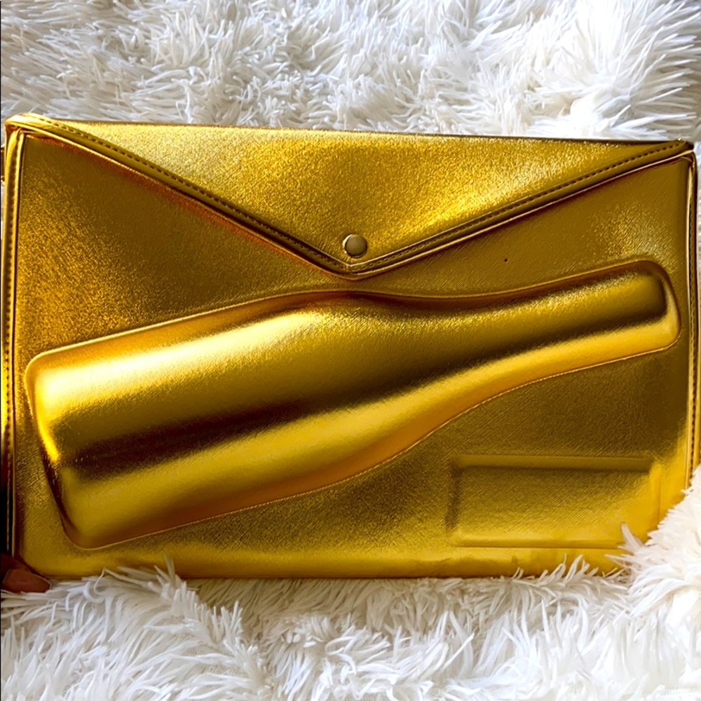 Gold Champagne Pouch